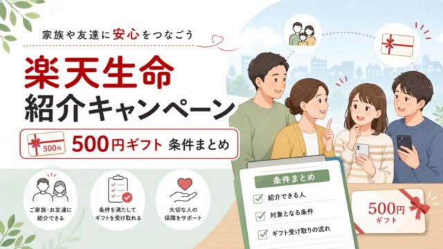 rakutenlife-invite アイキャッチ画像
